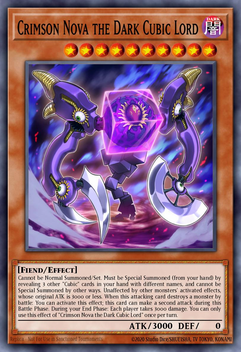 Crimson Nova the Dark Cubic Lord MVP1-EN039