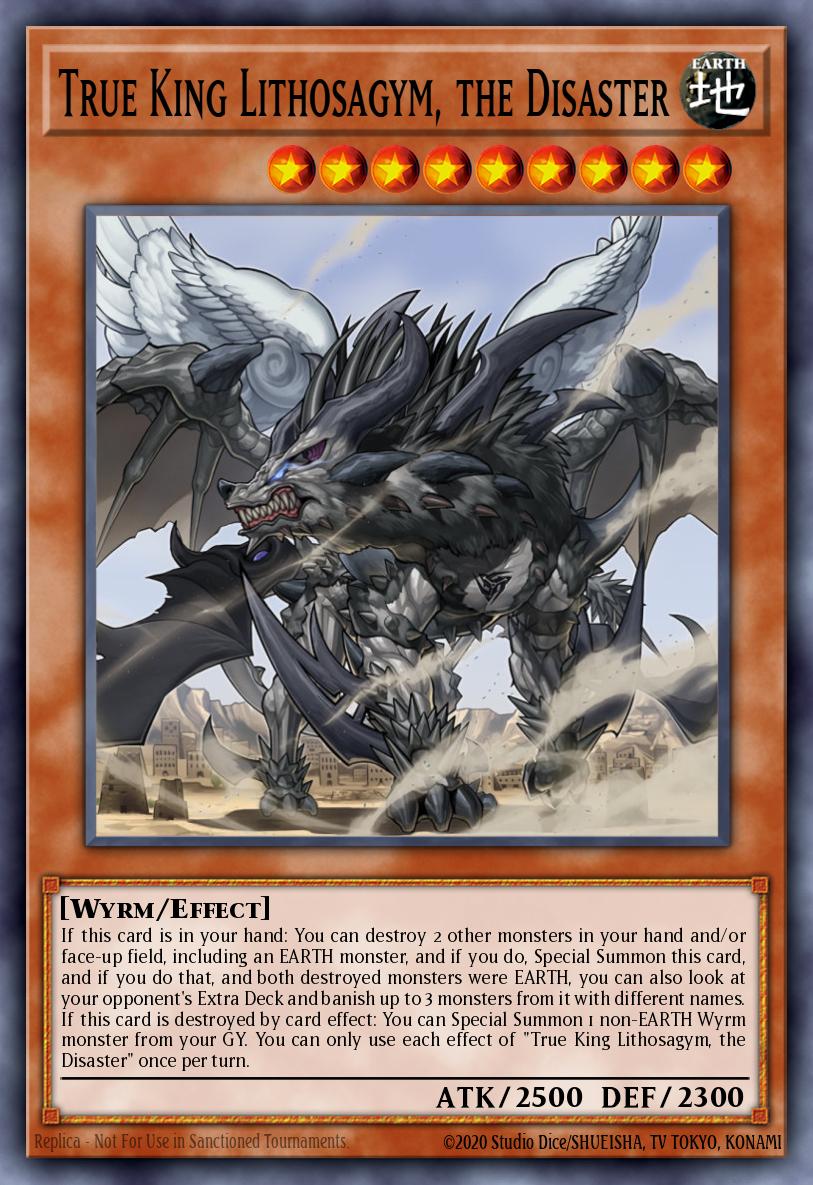 True King Lithosagym, the Disaster MP17-EN186