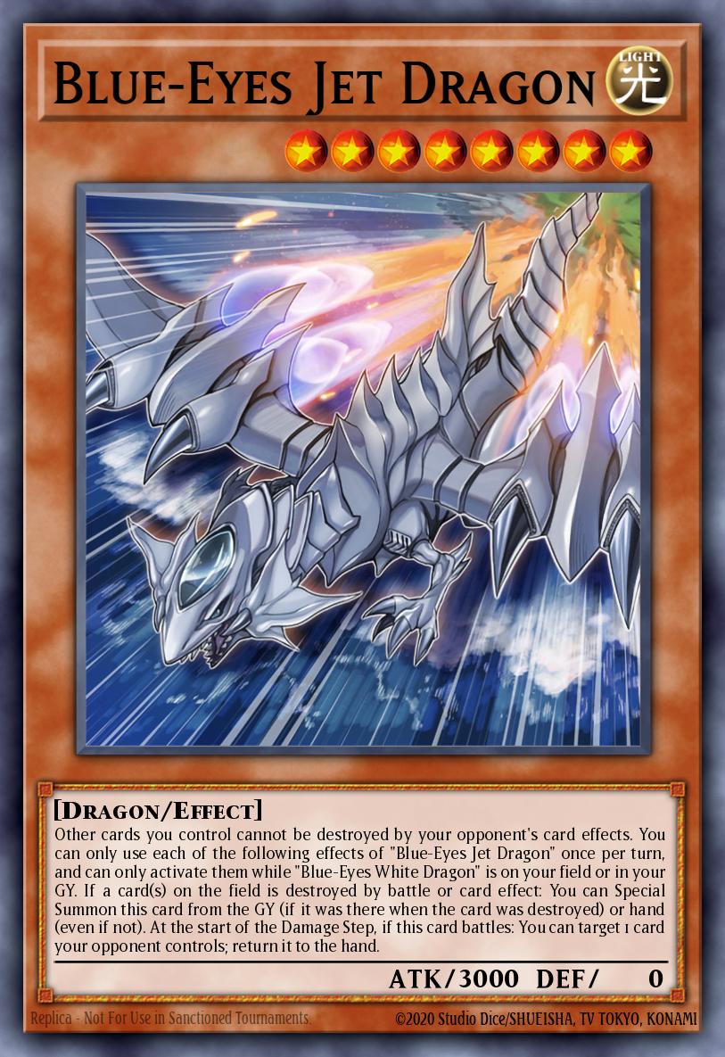 Blue-Eyes Jet Dragon RA02-EN017