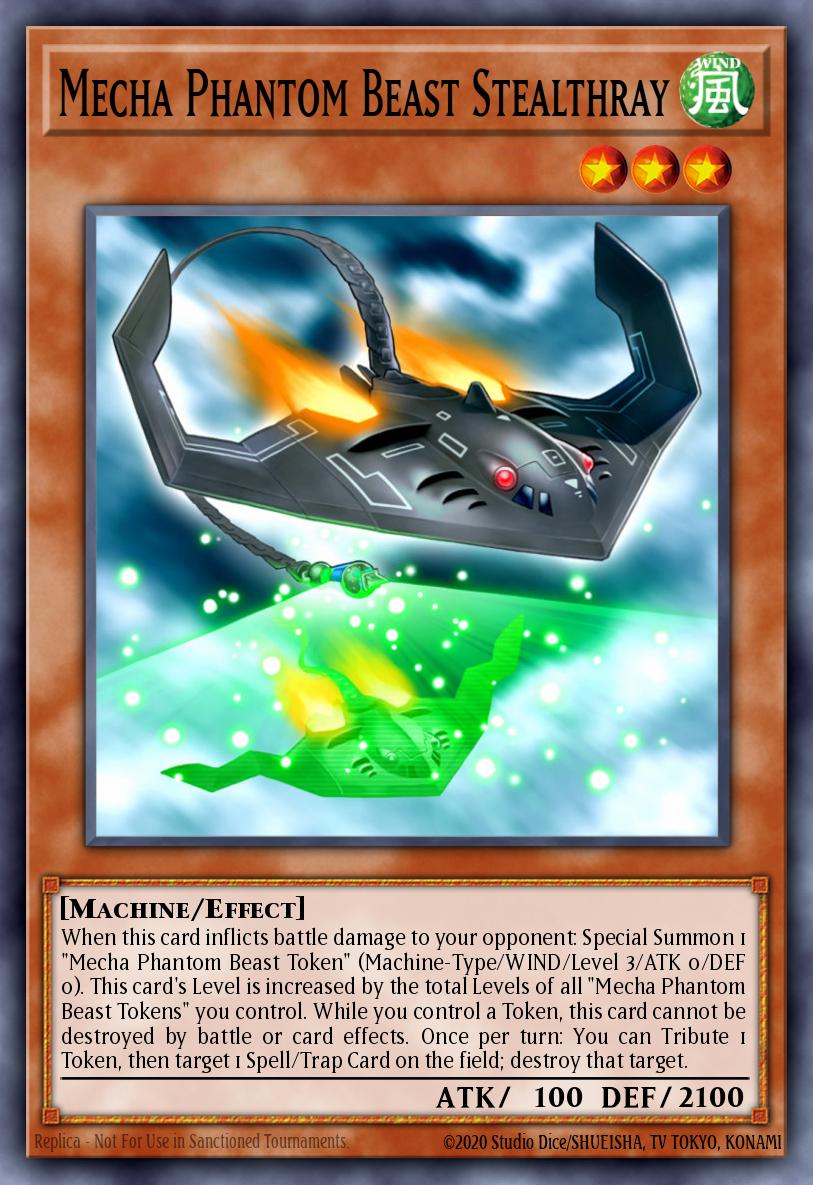 Mecha Phantom Beast Stealthray MP14-EN010