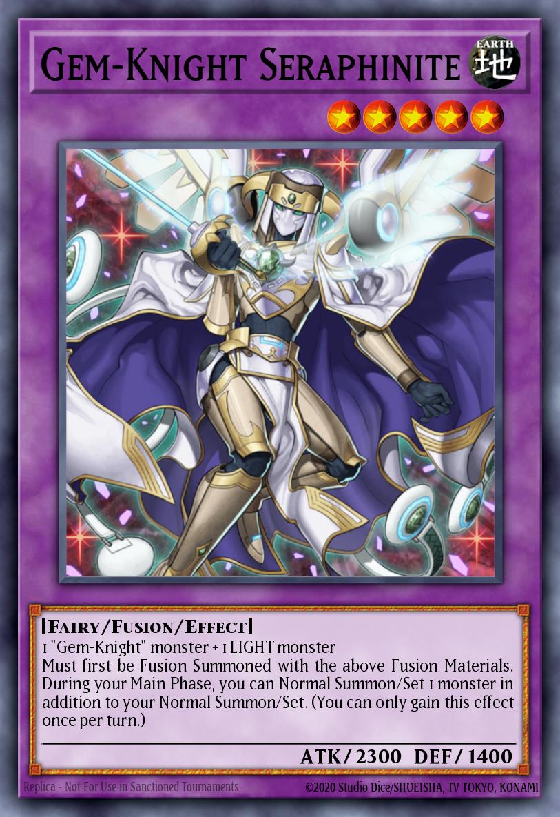 Gem-Knight Seraphinite DT07-EN082