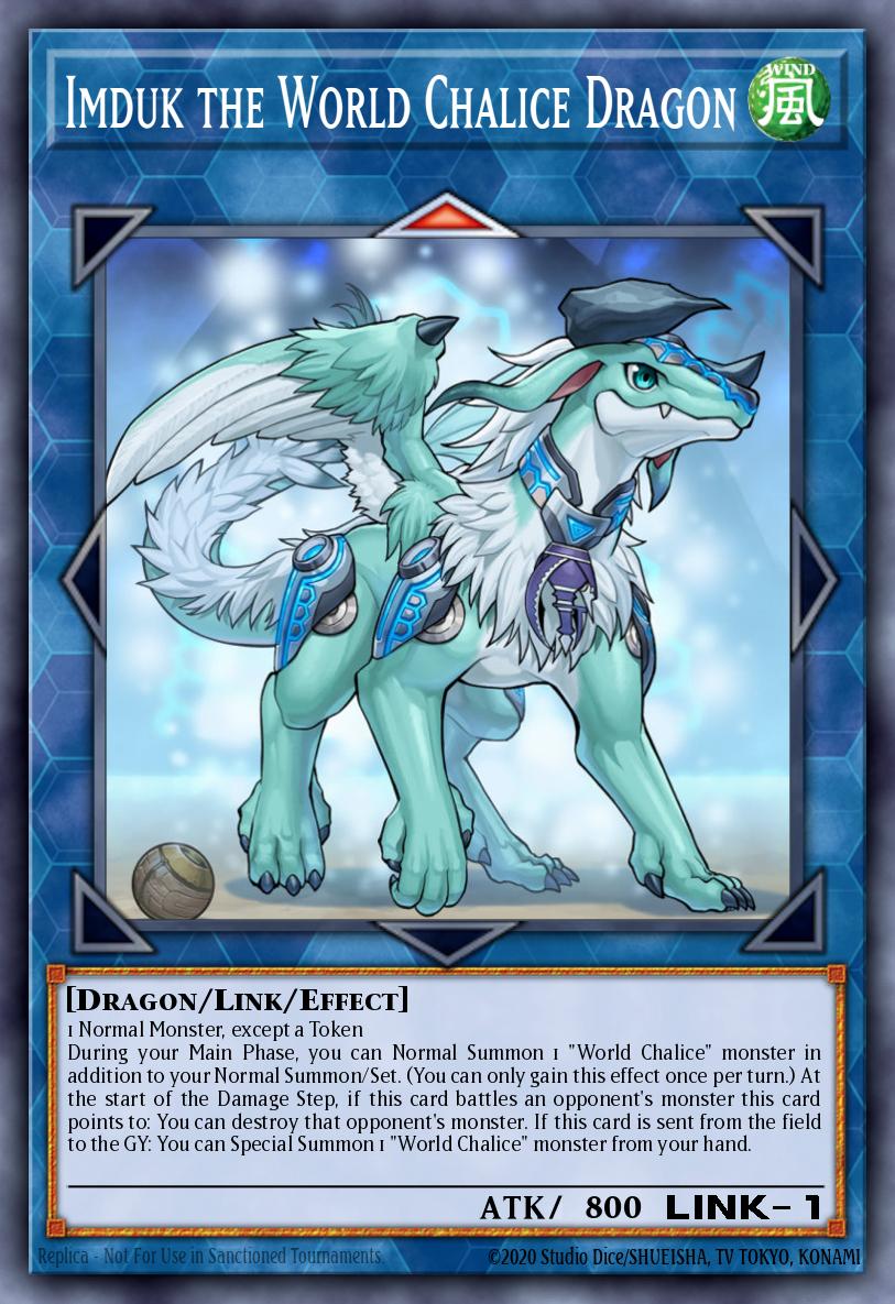Imduk the World Chalice Dragon MP18-EN066