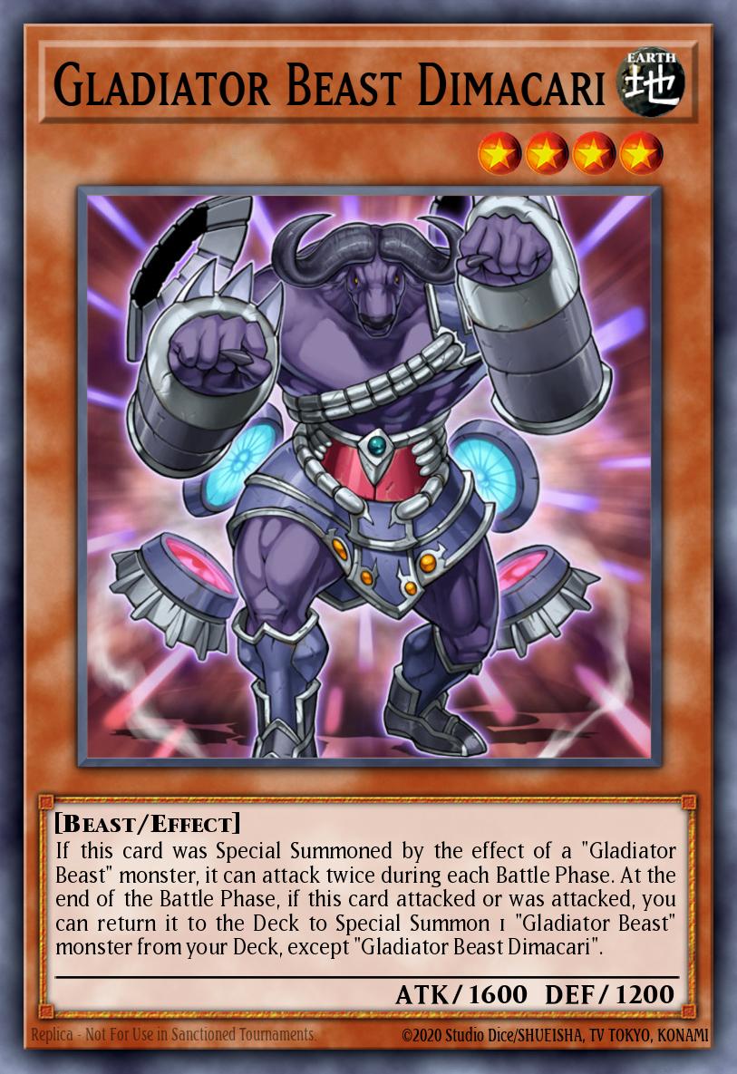 Gladiator Beast Dimacari GLAS-EN023