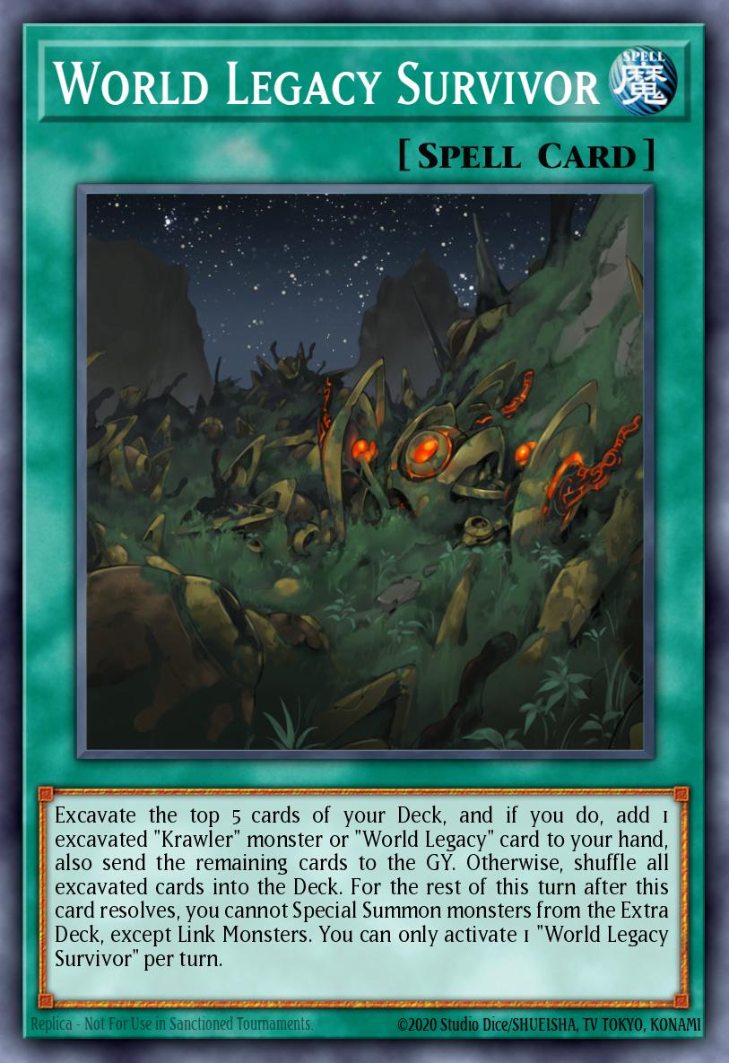 World Legacy Survivor MP19-EN119