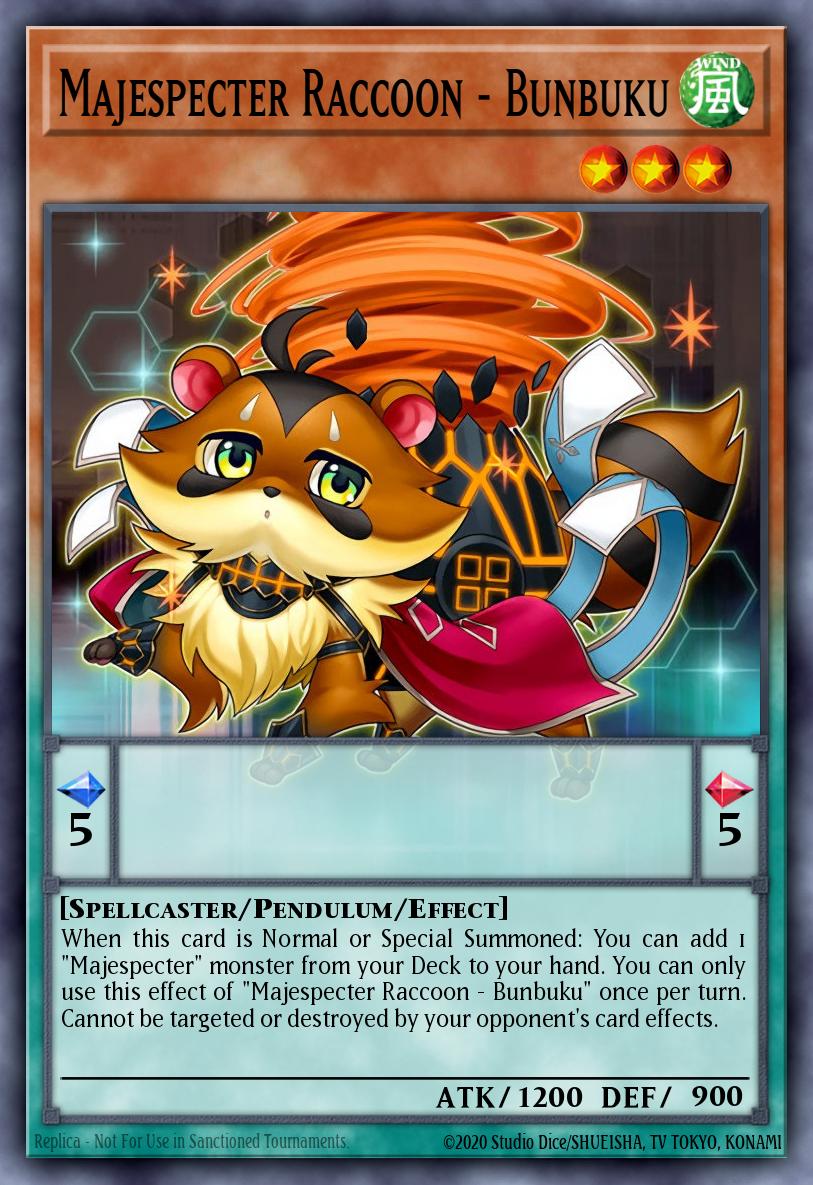 Majespecter Raccoon - Bunbuku MP16-EN126