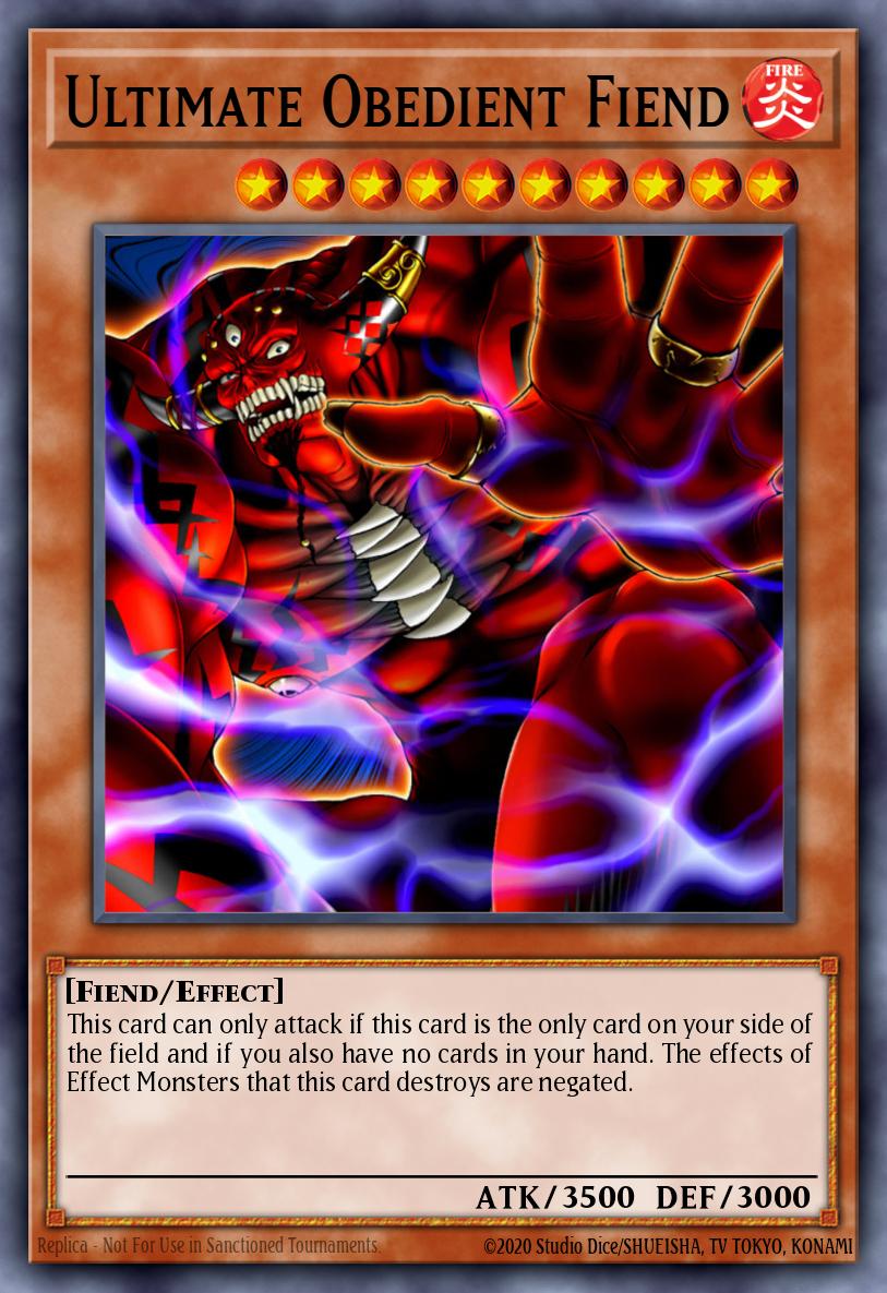 Ultimate Obedient Fiend DR1-EN137
