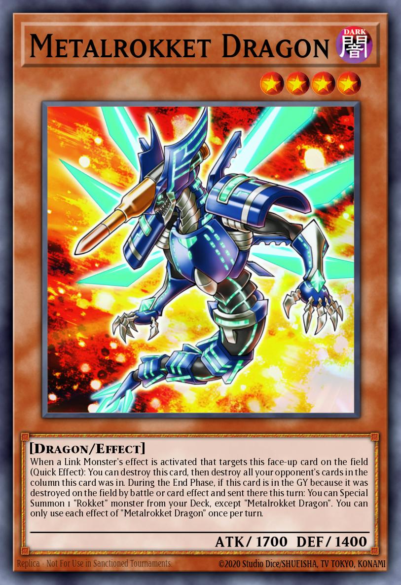 Metalrokket Dragon MP18-EN176