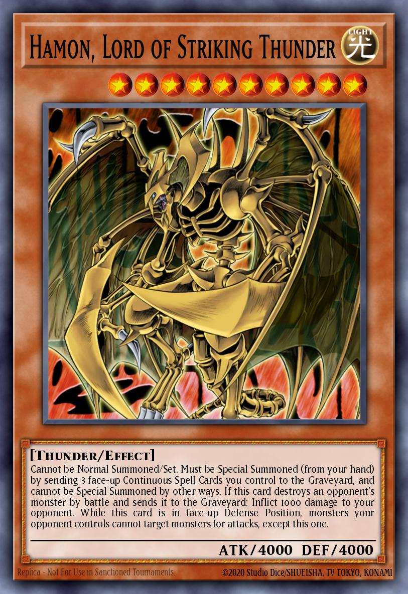 Hamon, Lord of Striking Thunder MP21-EN253