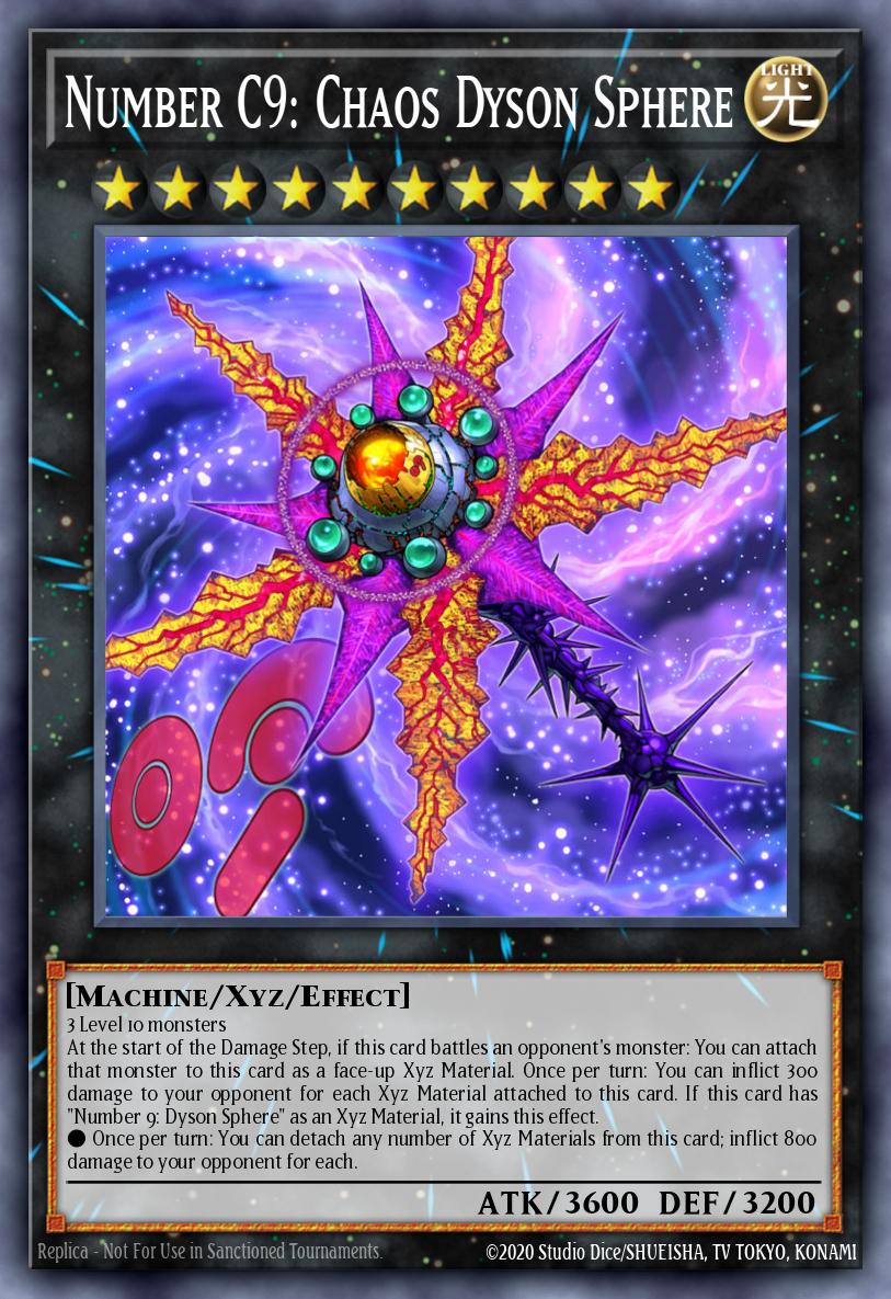 Number C9: Chaos Dyson Sphere PGLD-EN022