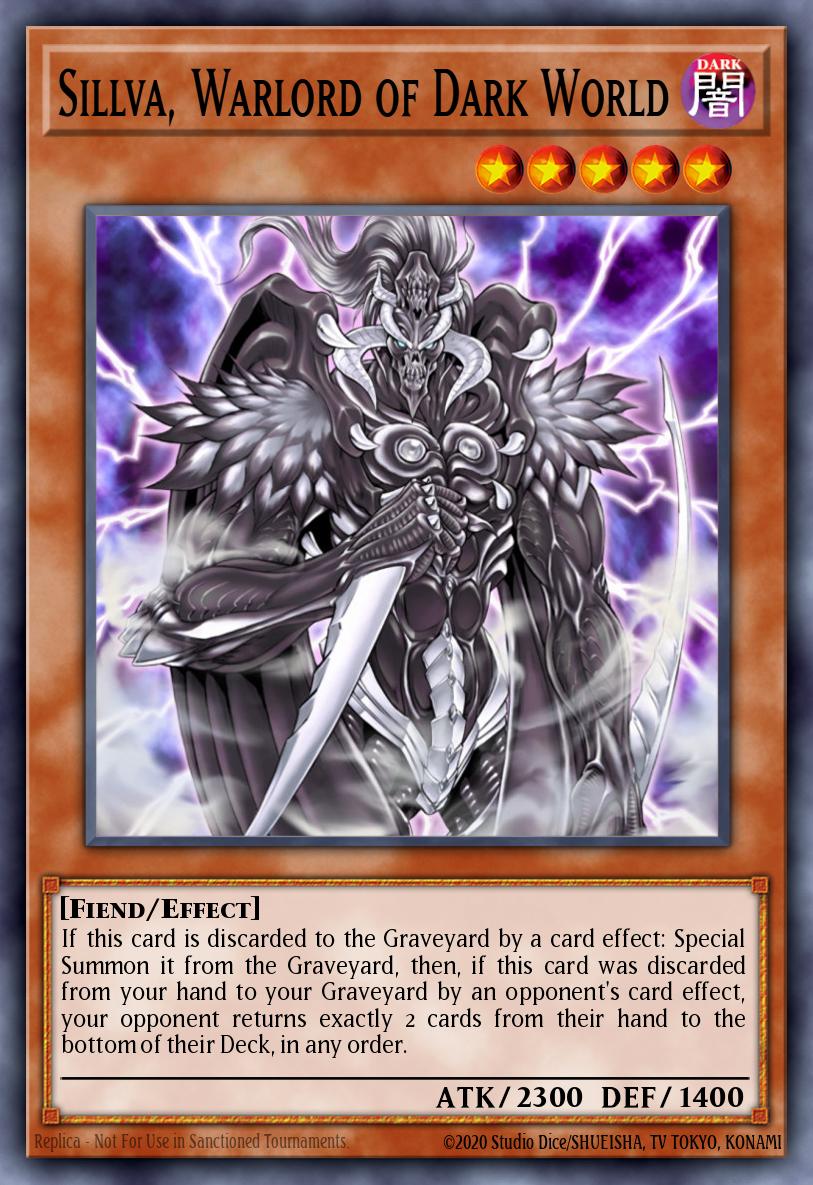 Sillva, Warlord of Dark World DR04-EN083