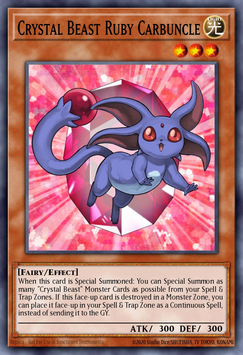 Crystal Beast Ruby Carbuncle MP24-EN020