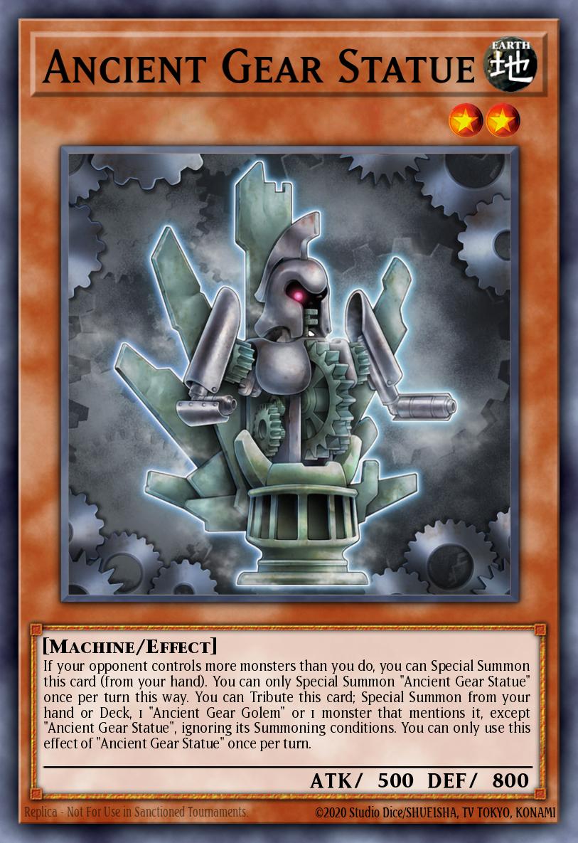 Ancient Gear Statue MZTM-EN045