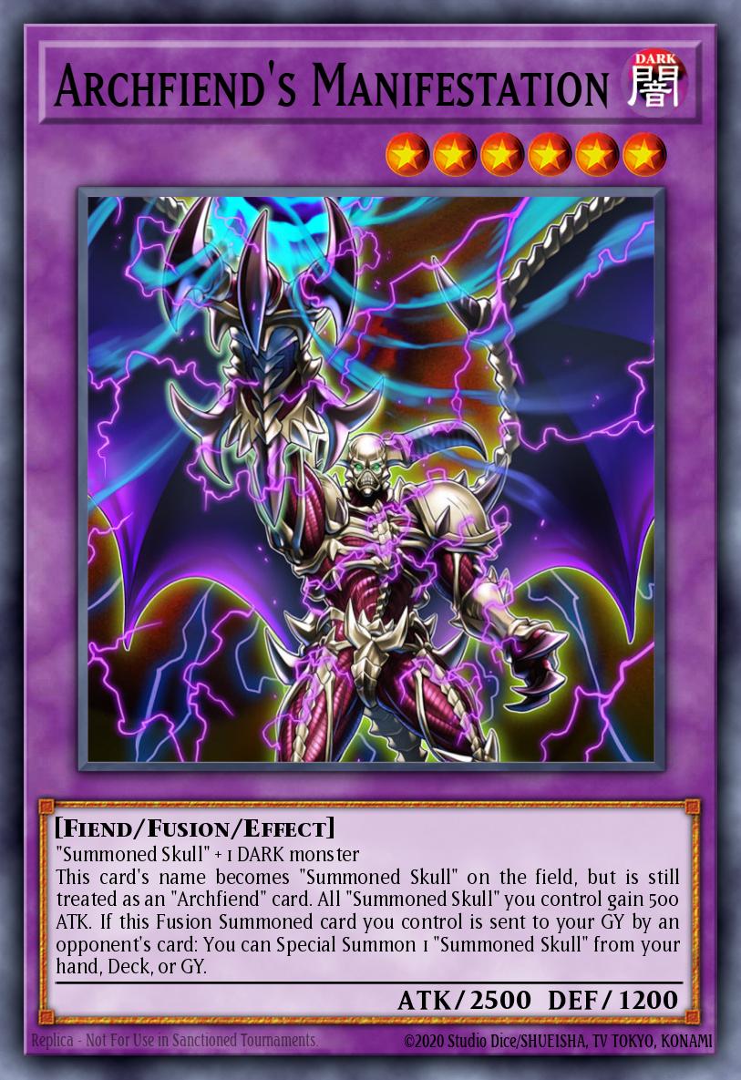 Archfiend's Manifestation FIGA-EN034