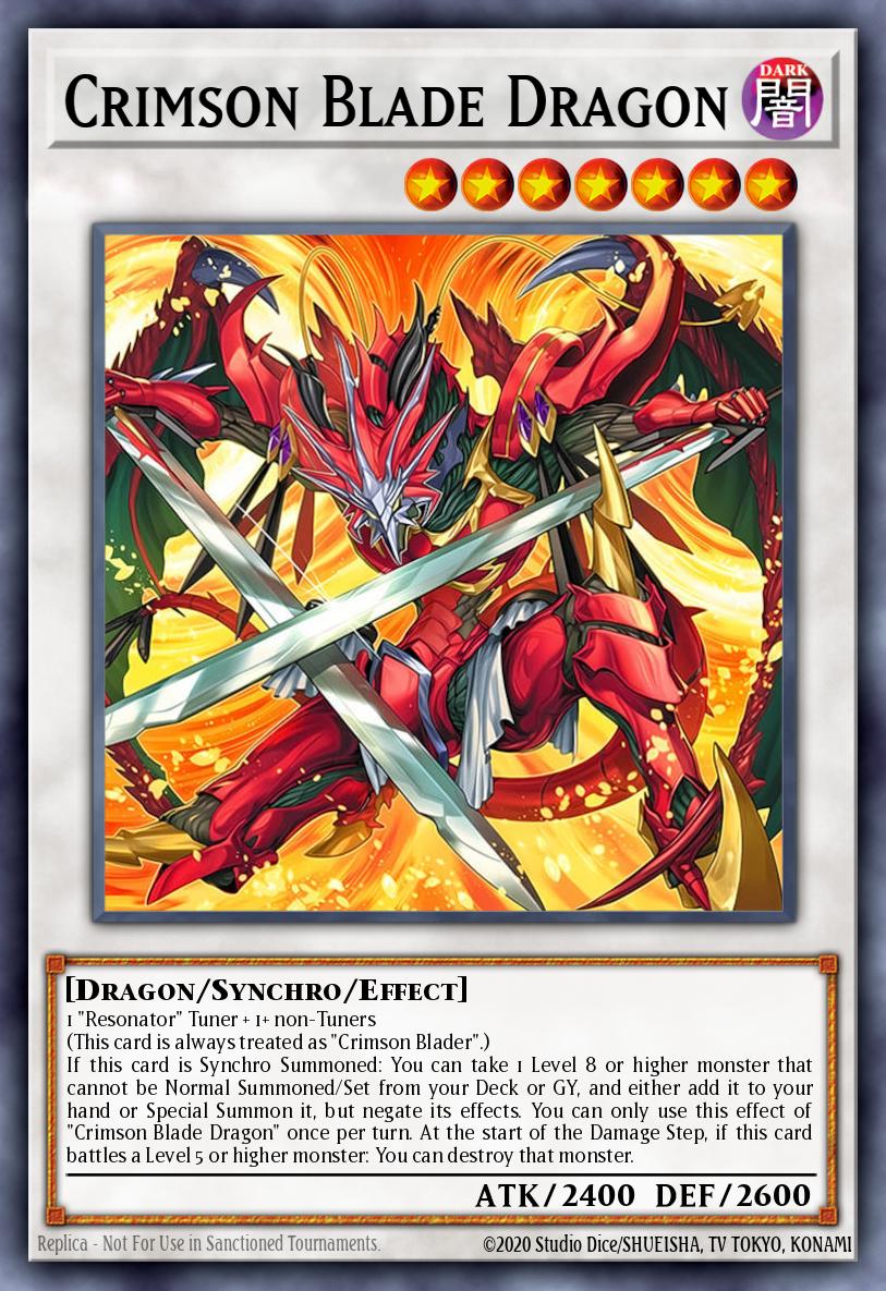 Crimson Blade Dragon BLZD-EN037