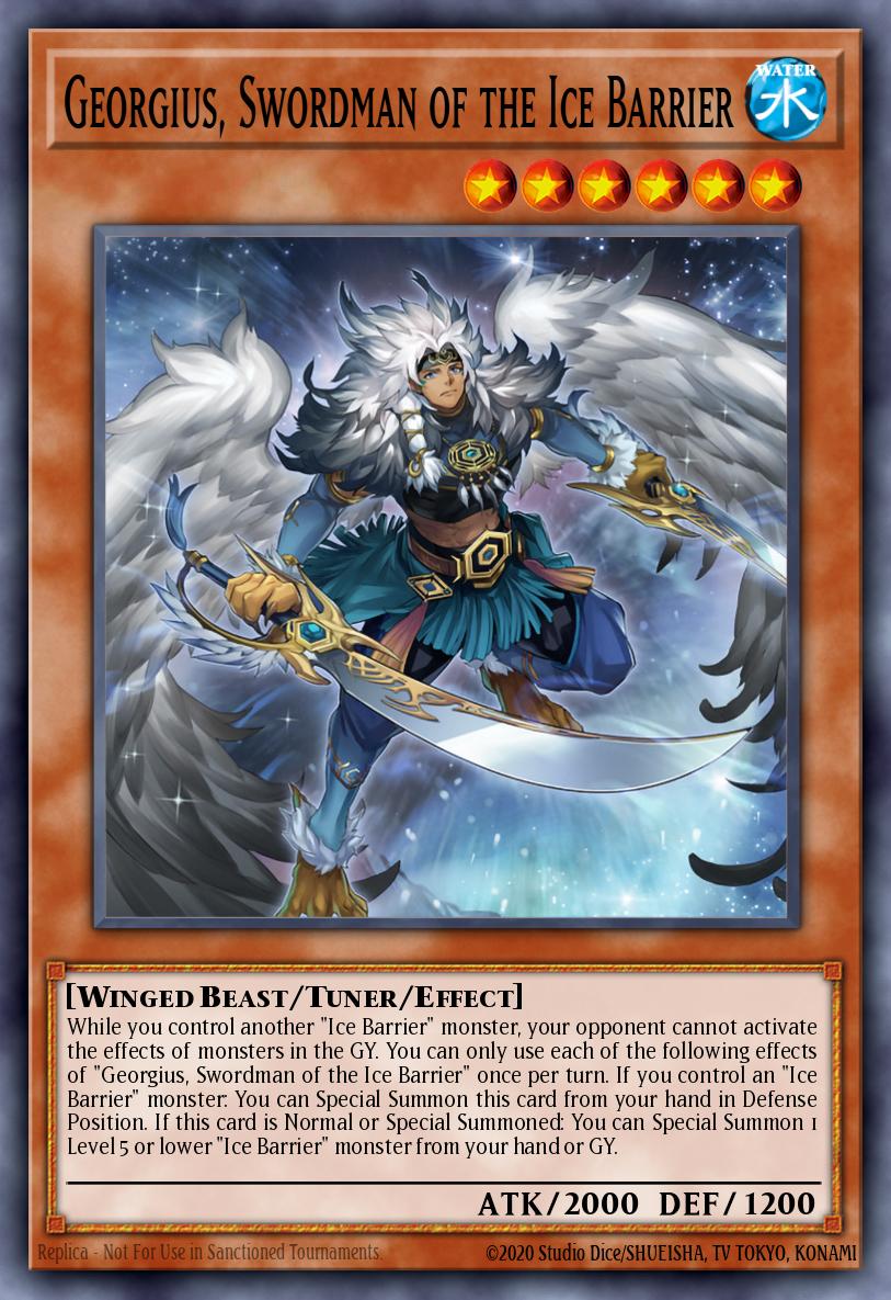 Georgius, Swordman of the Ice Barrier BLTR-EN006