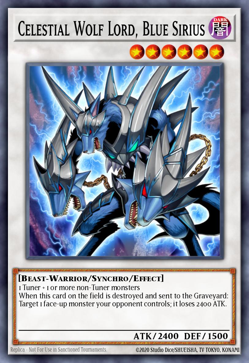 Celestial Wolf Lord, Blue Sirius MP14-EN183