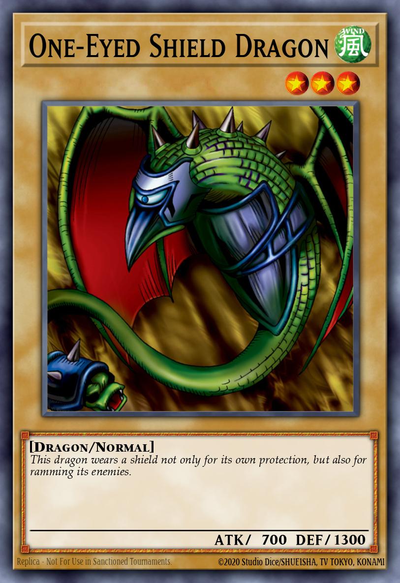 One-Eyed Shield Dragon LOB-087