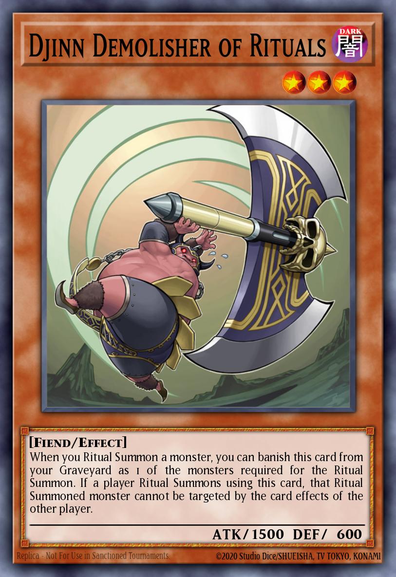 Djinn Demolisher of Rituals MP15-EN090
