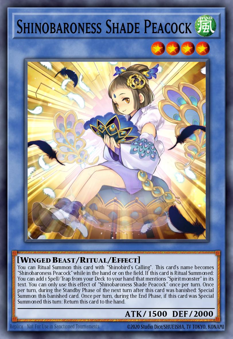 Shinobaroness Shade Peacock AGOV-EN028