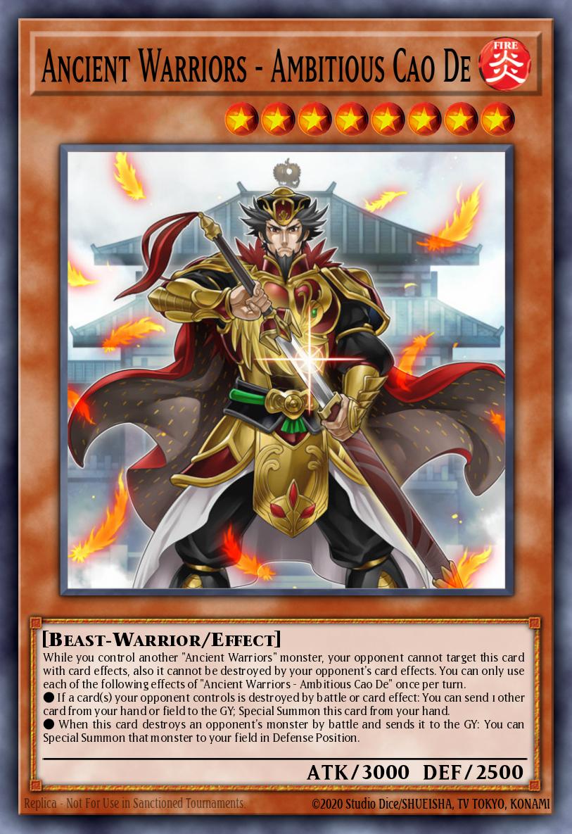 Ancient Warriors - Ambitious Cao De ETCO-EN020
