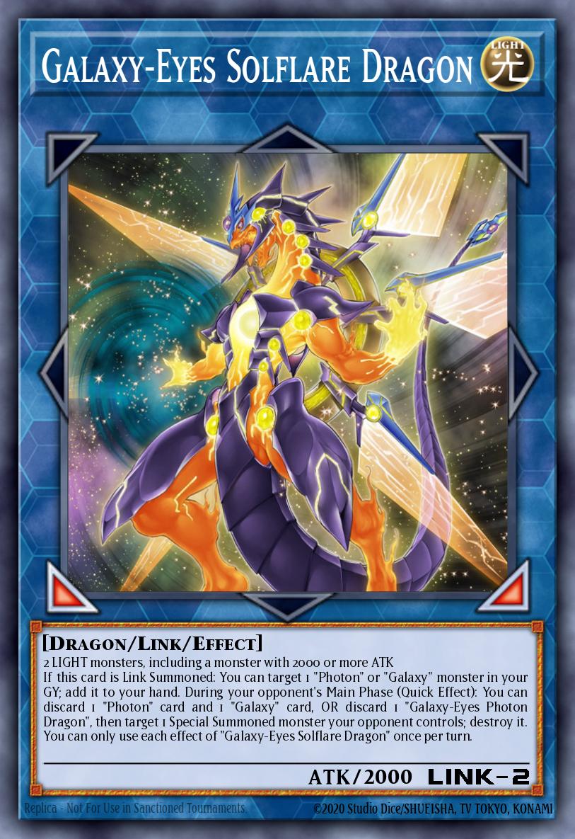 Galaxy-Eyes Solflare Dragon MP19-EN188