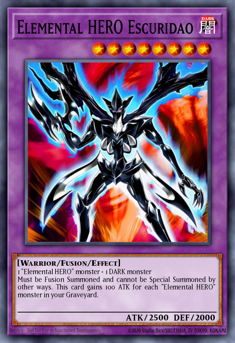 Elemental HERO Escuridao BLAR-EN056
