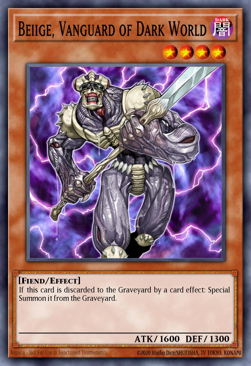 Beiige, Vanguard of Dark World DR04-EN080