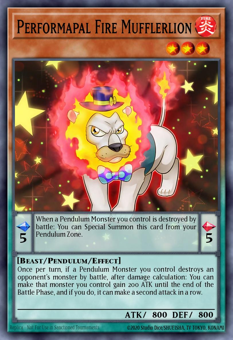 Performapal Fire Mufflerlion MP15-EN191
