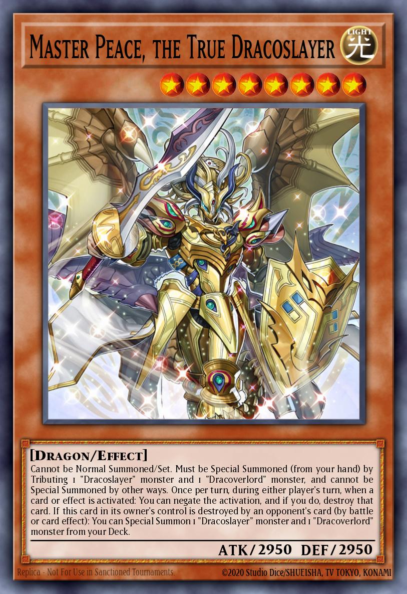 Master Peace, the True Dracoslayer MP17-EN075