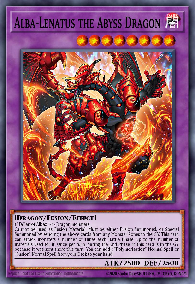 Alba-Lenatus the Abyss Dragon MP23-EN080