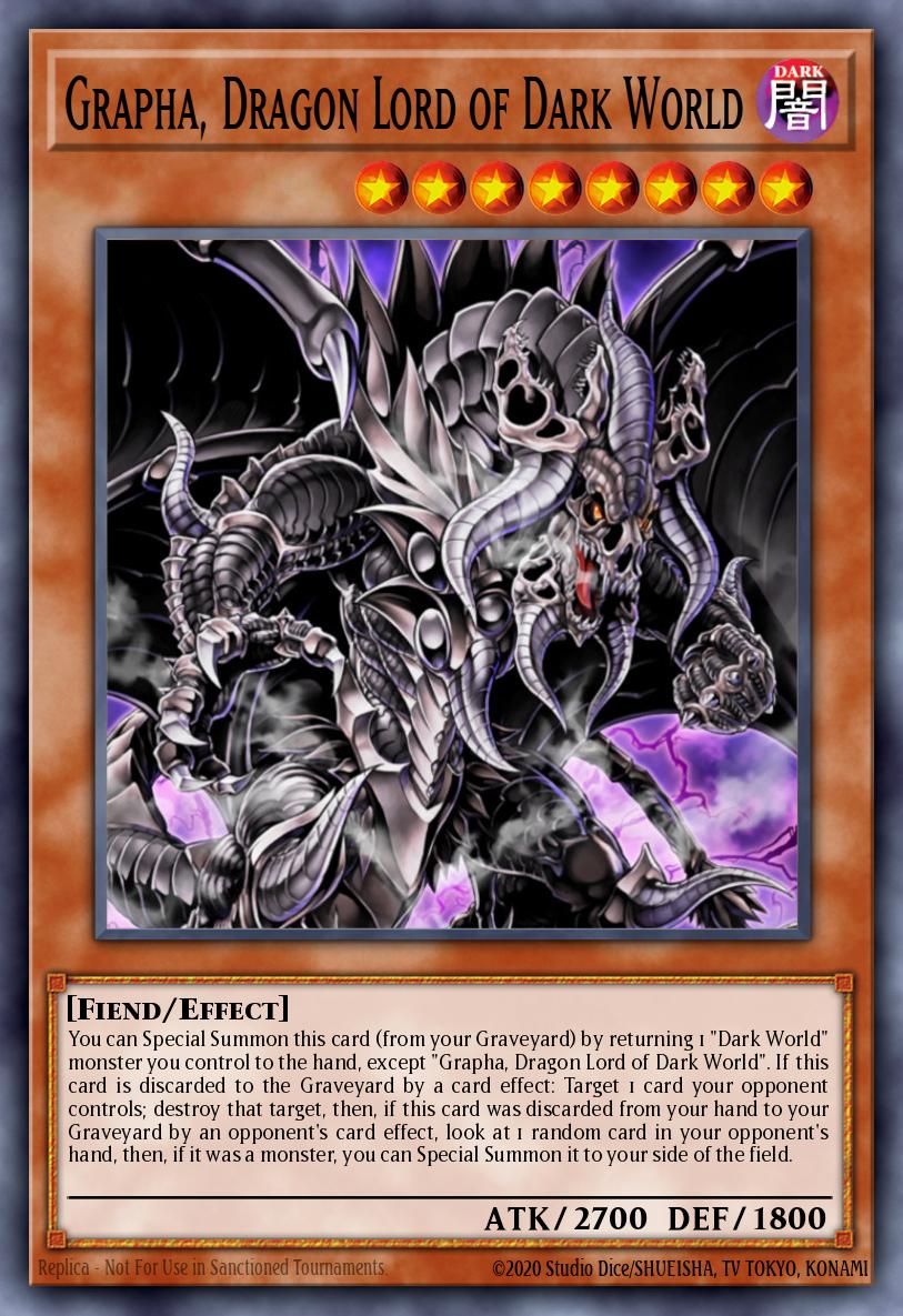 Grapha, Dragon Lord of Dark World DL18-EN006