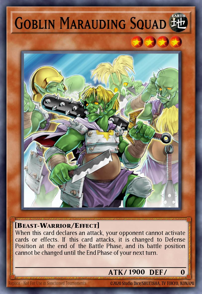Goblin Marauding Squad REDU-EN040