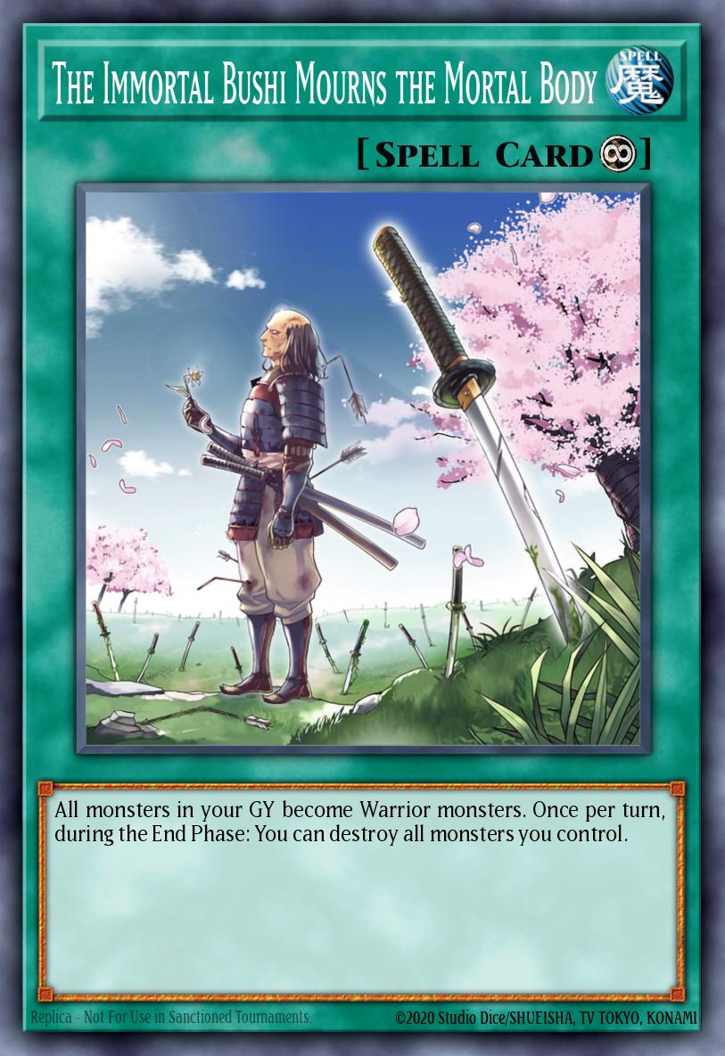 The Immortal Bushi Mourns the Mortal Body MP24-EN397