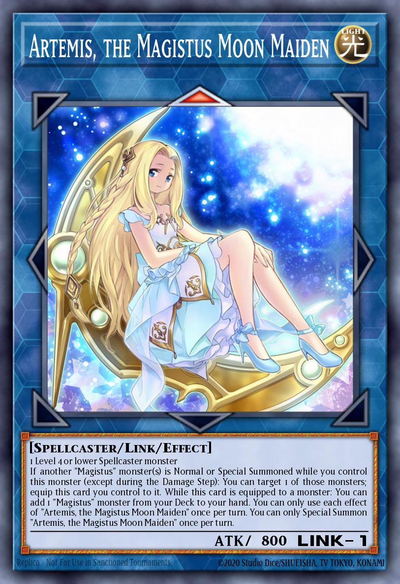 Artemis, the Magistus Moon Maiden RA01-EN049