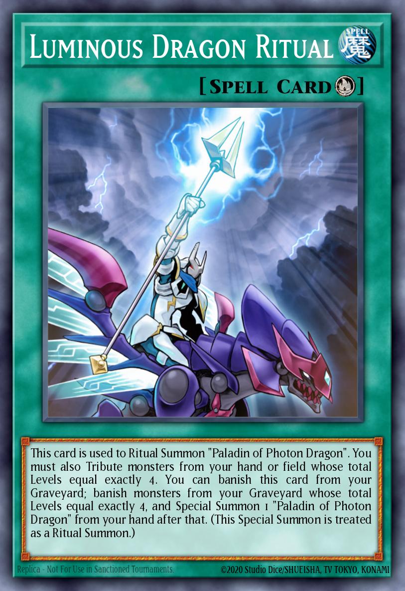 Luminous Dragon Ritual LVAL-EN062