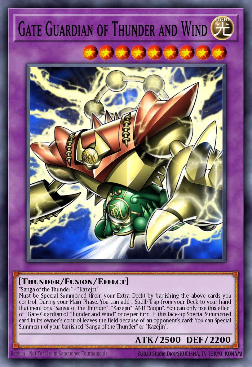 Gate Guardian of Thunder and Wind MAZE-EN004