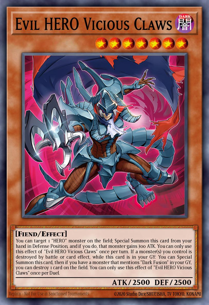 Evil HERO Vicious Claws ALIN-EN005