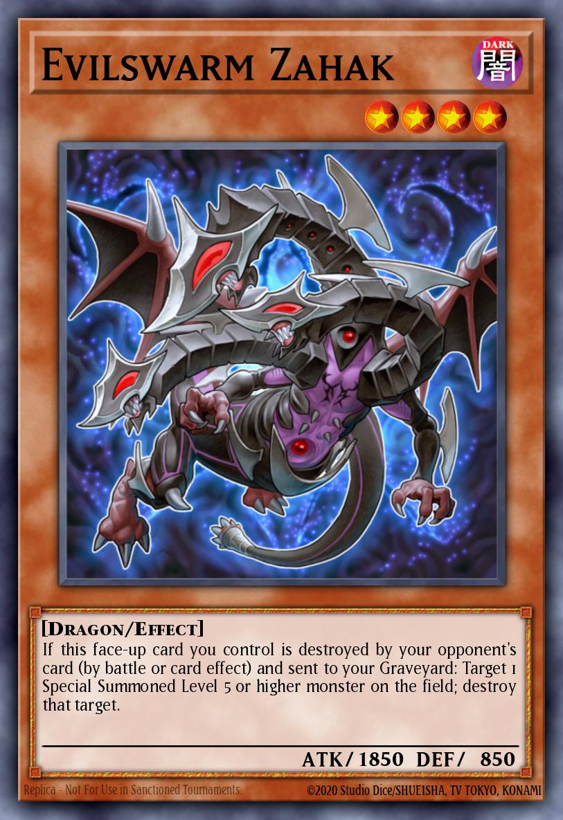 Evilswarm Zahak DT07-EN025