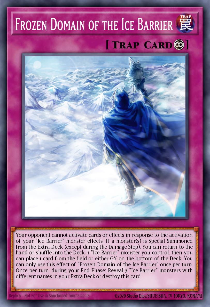 Frozen Domain of the Ice Barrier BLTR-EN008