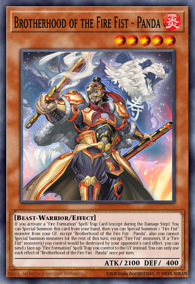 Brotherhood of the Fire Fist - Panda FIGA-EN013