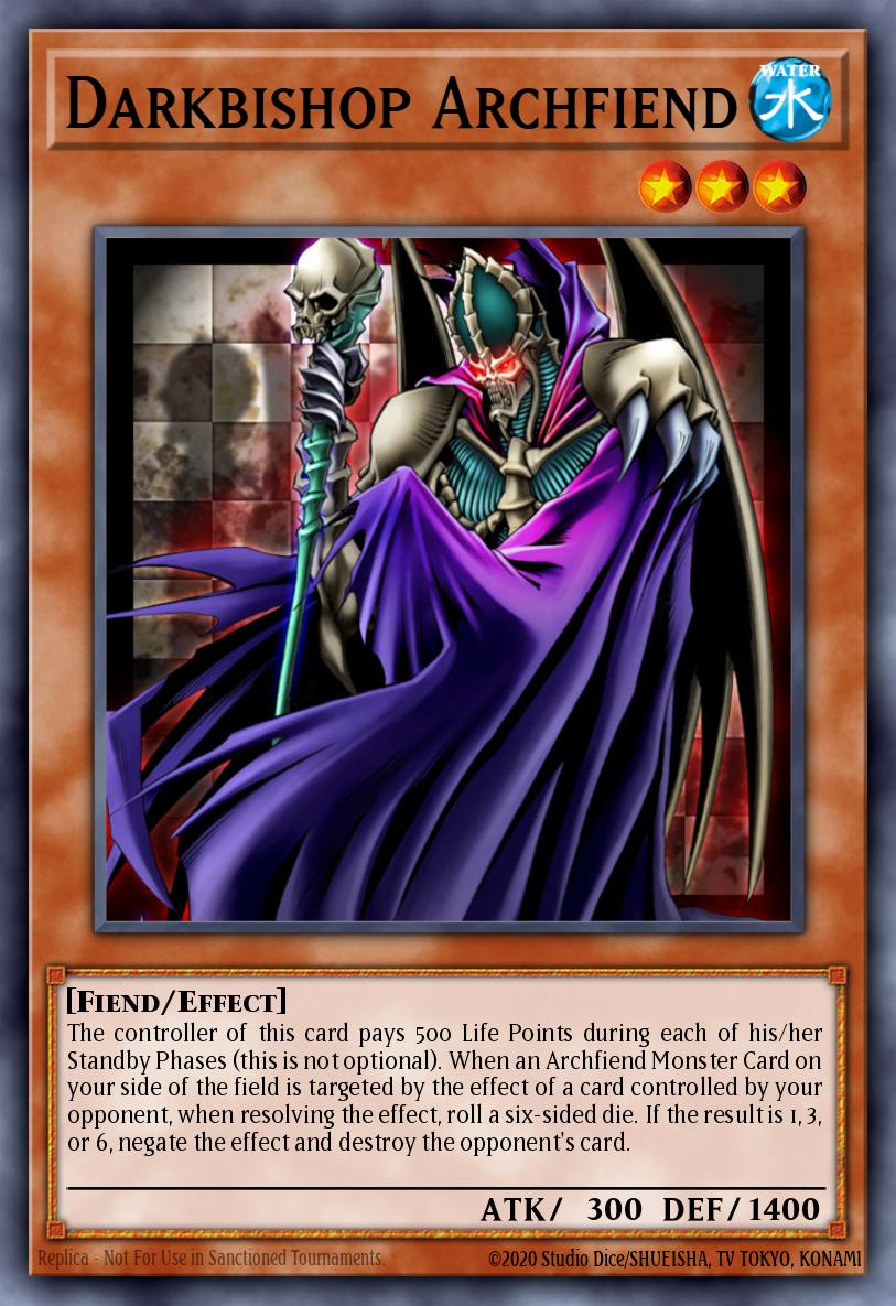 Darkbishop Archfiend DCR-069