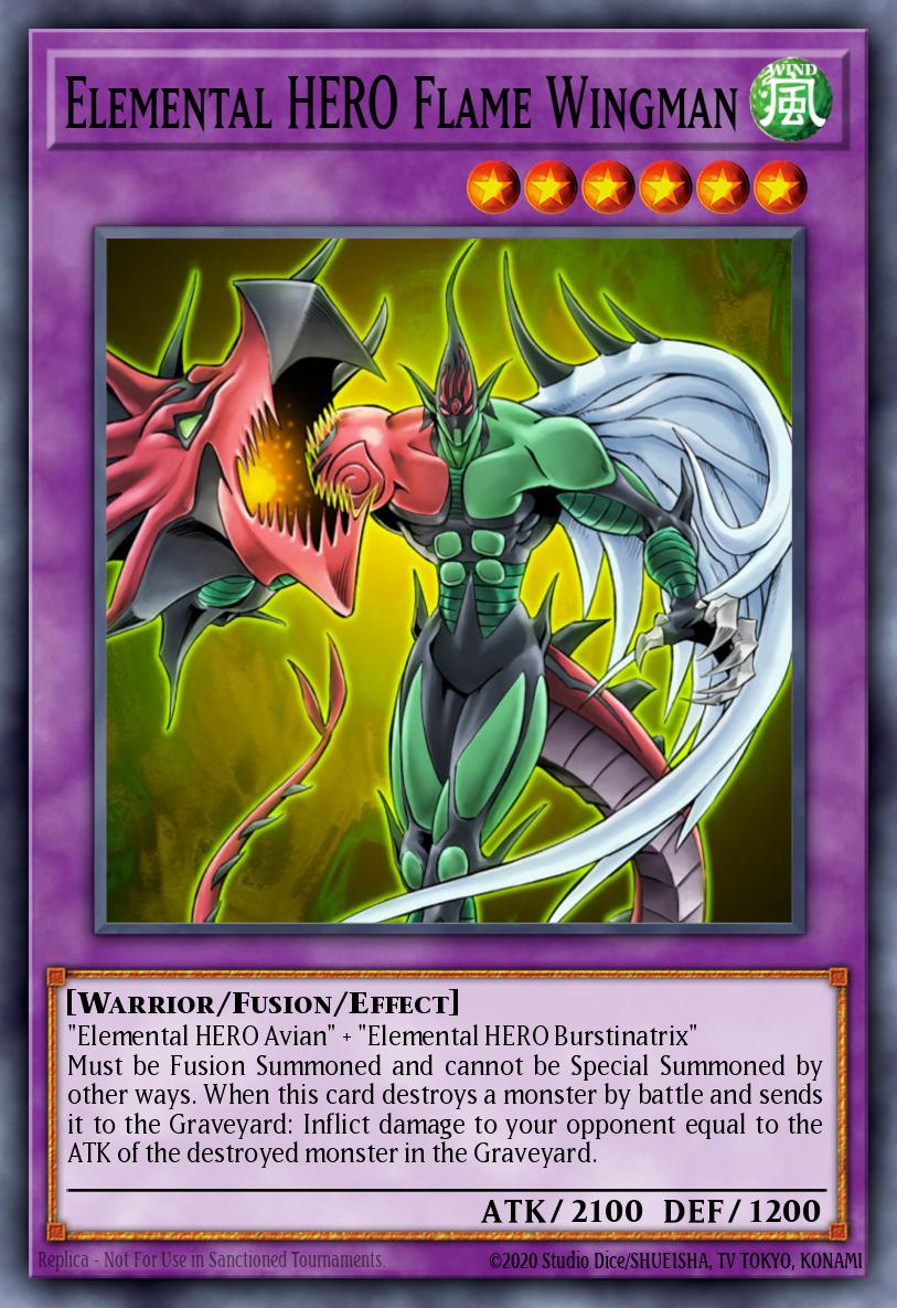 Elemental HERO Flame Wingman DR3-EN215