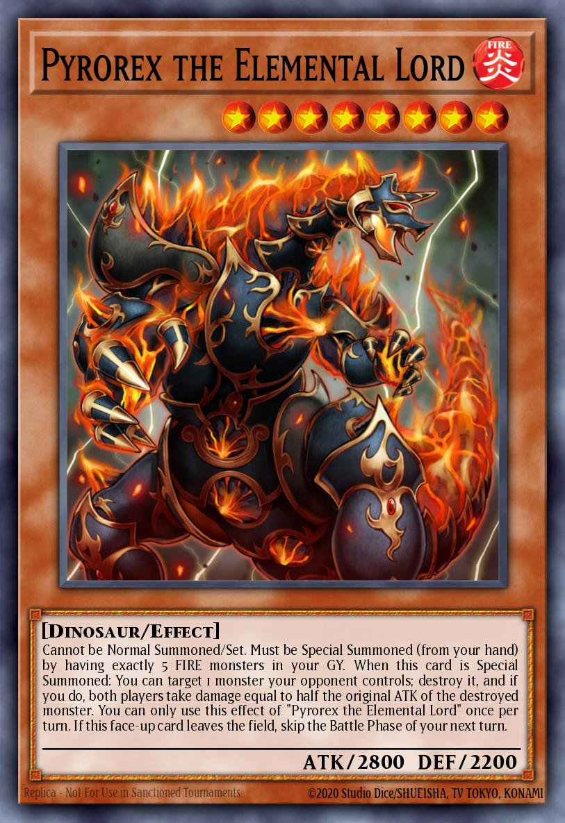 Pyrorex the Elemental Lord BLRR-EN069