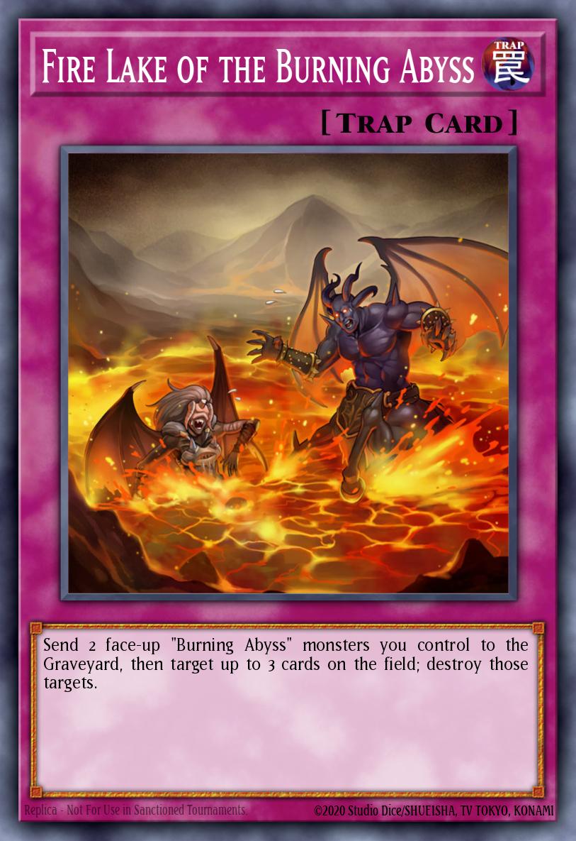 Fire Lake of the Burning Abyss PGL3-EN098
