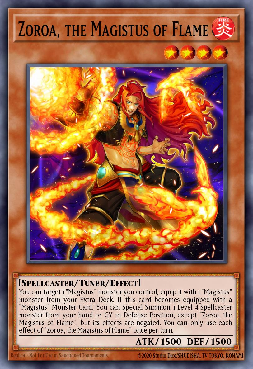 Zoroa, the Magistus of Flame GEIM-EN002