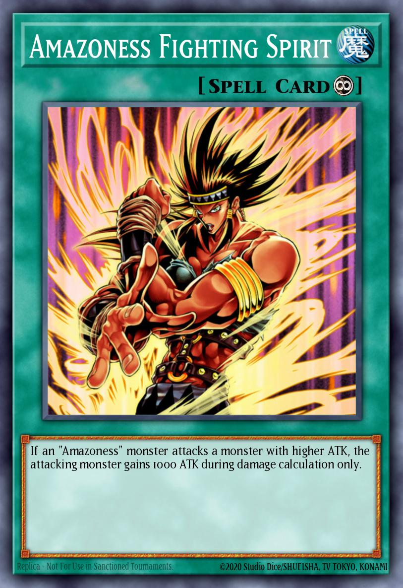 Amazoness Fighting Spirit DREV-EN054