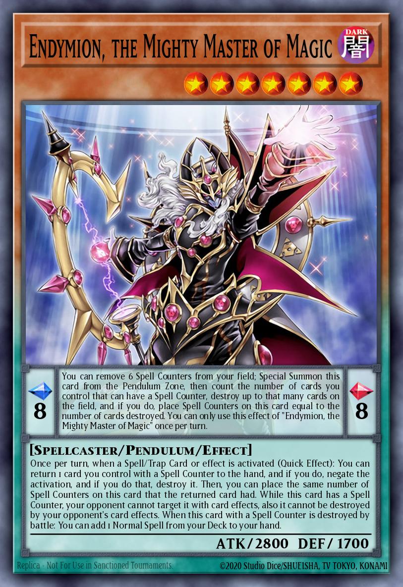 Endymion, the Mighty Master of Magic SR08-EN001