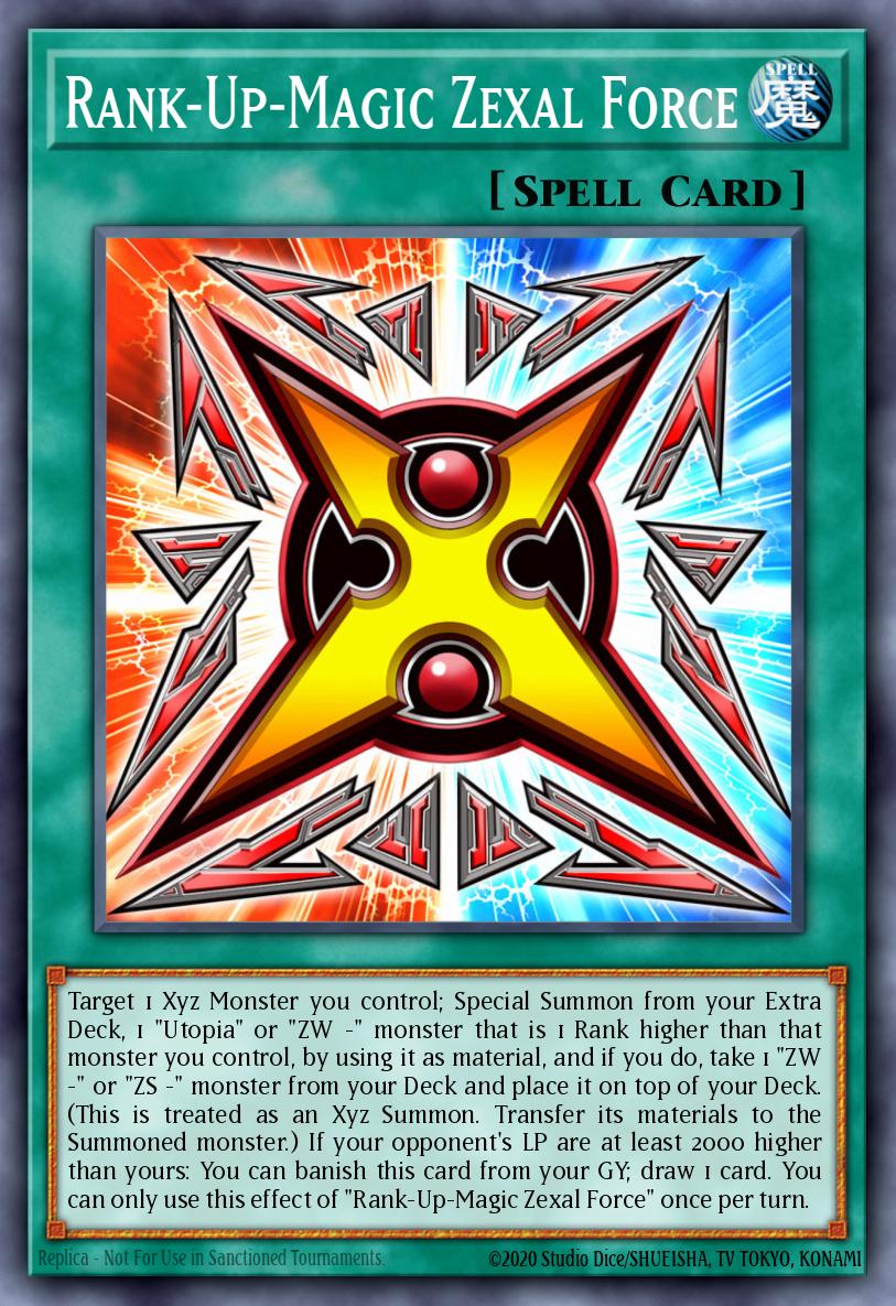 Rank-Up-Magic Zexal Force MP22-EN090
