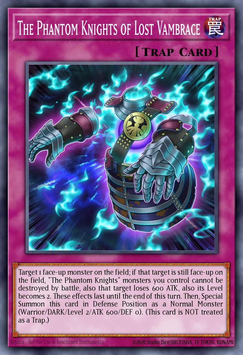 The Phantom Knights of Lost Vambrace MP18-EN021