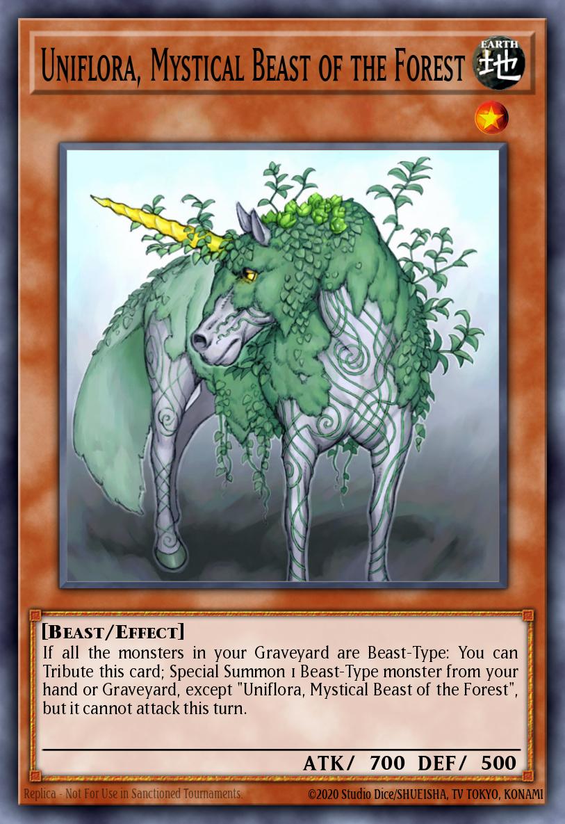 Uniflora, Mystical Beast of the Forest OP17-PT035
